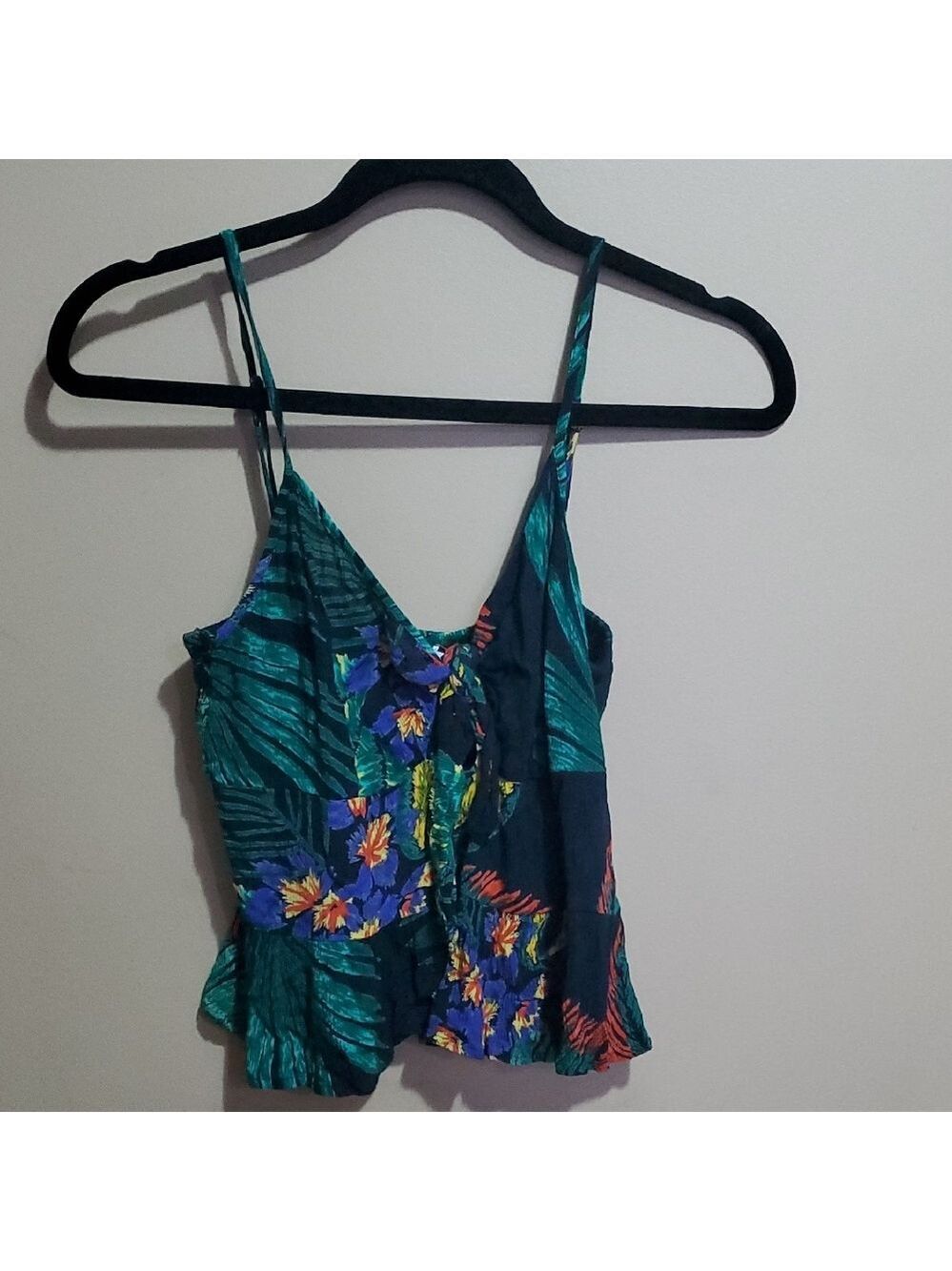 Patrons of Peace Multicolor Floral Camisole Size Small